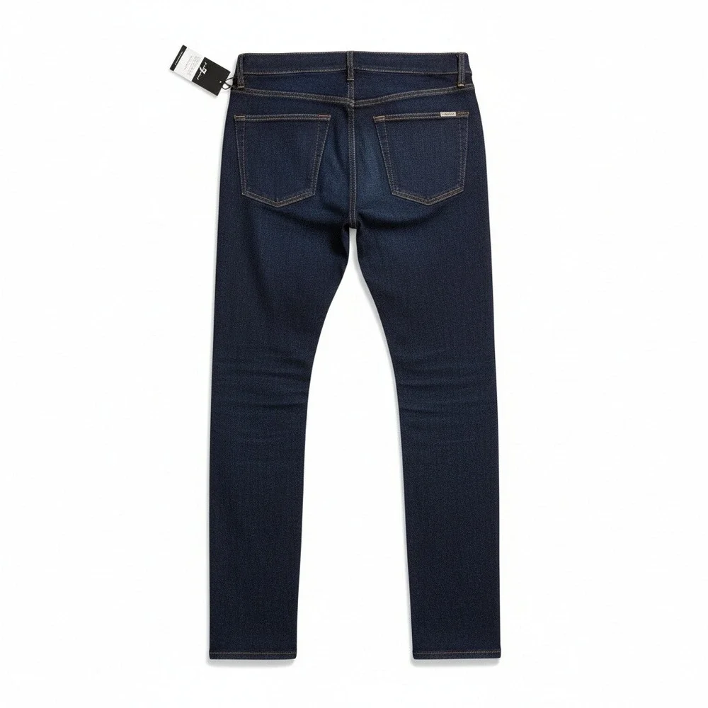 7‎ For All Mankind Slimmy Slim Straight Jeans Dark Wash Mens Size 31